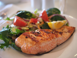 high protein foods - salmon